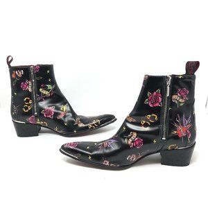 JEFFERY WEST 'MUSE' Tattoo Sylvian Leather Boots